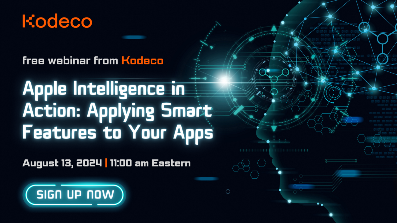 Free Webinar: Apple Intelligence in Action: Applying Smart Features to Your Apps