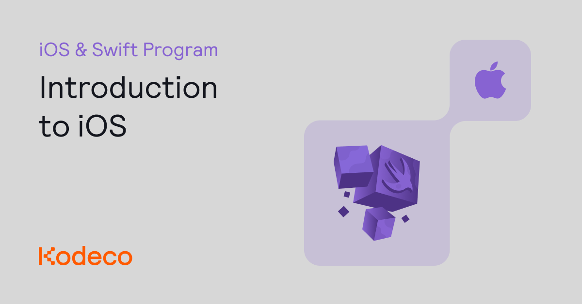 Introduction to iOS | Kodeco