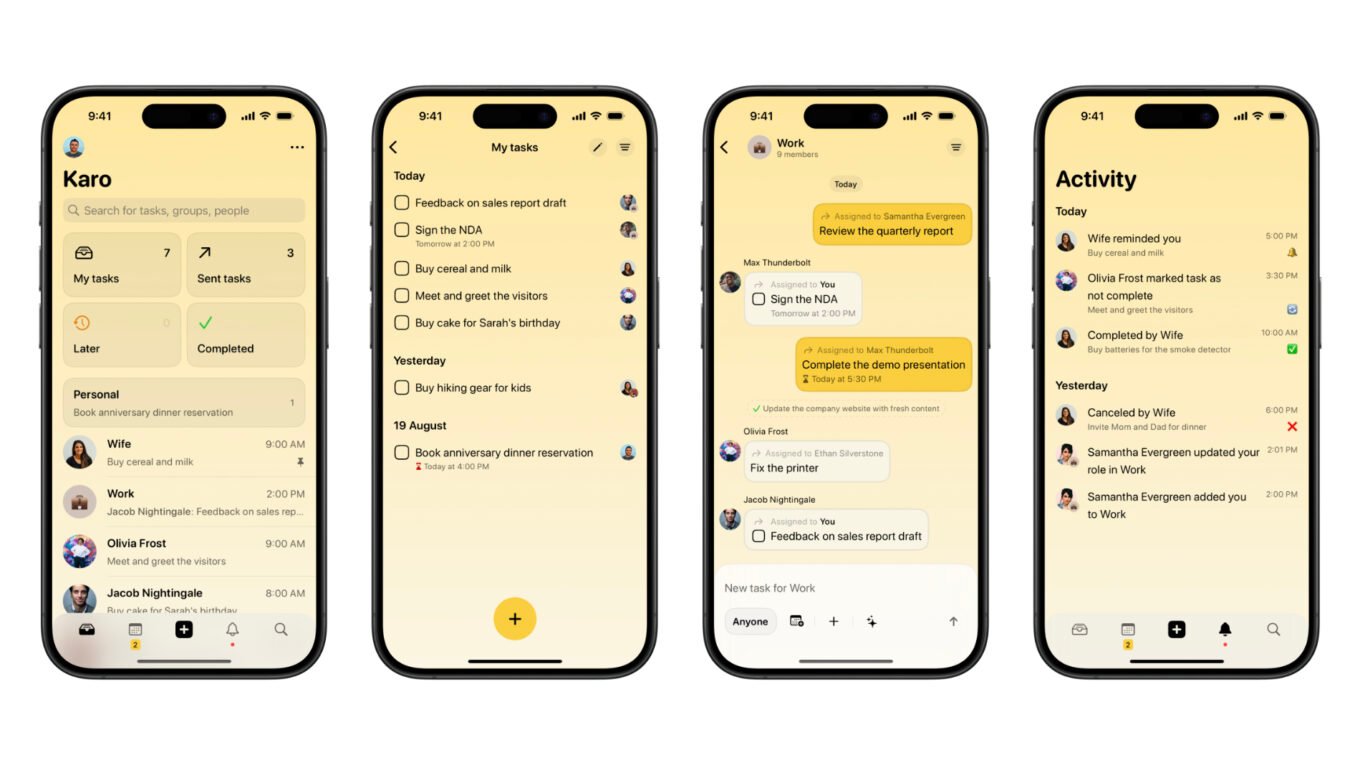 Karo Makes it Easy to Assign Tasks to Anyone Using Messages or WhatsApp