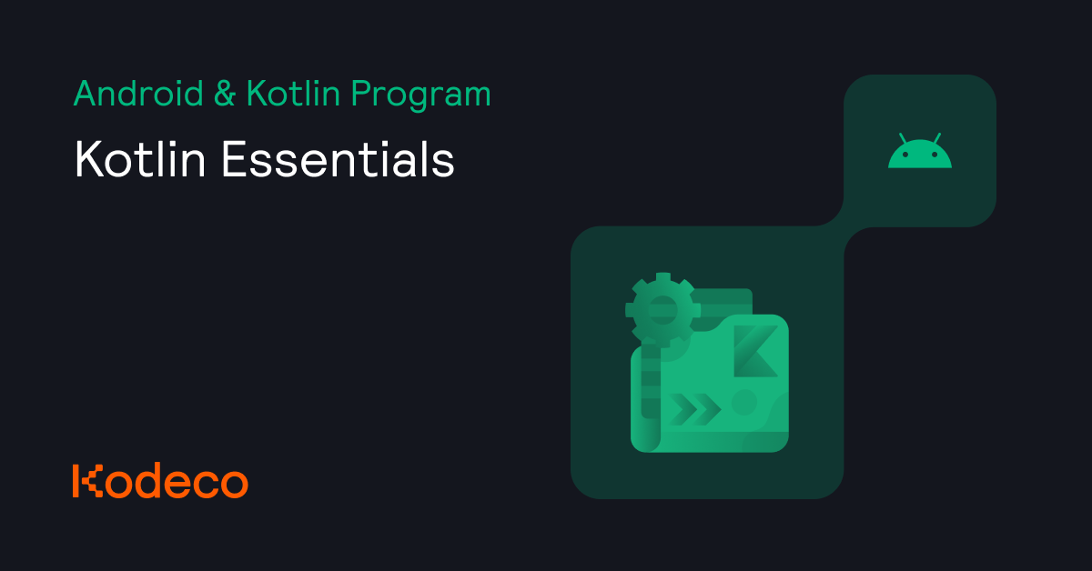 Kotlin Essentials | Kodeco