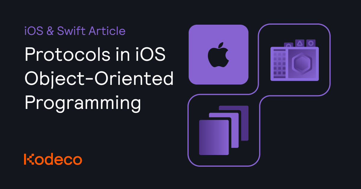 Protocols in iOS Object-Oriented Programming