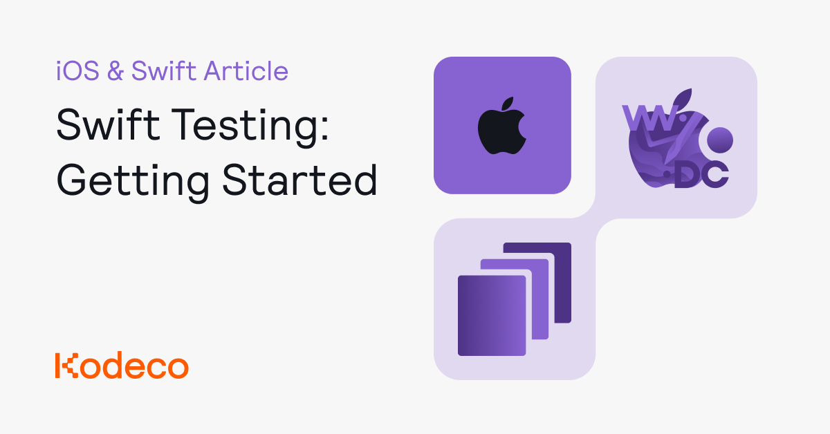 Swift Testing: Getting Started | Kodeco